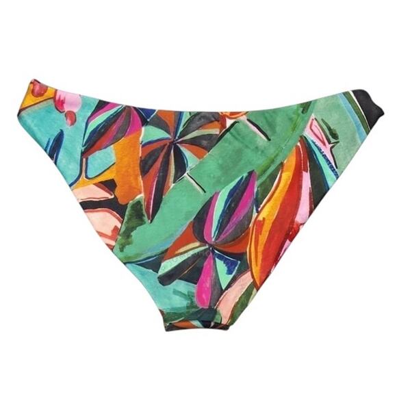 NWT! Farm Rio Banana Foliage Print Bikini Bottoms - Size Medium - Picture 4 of 5